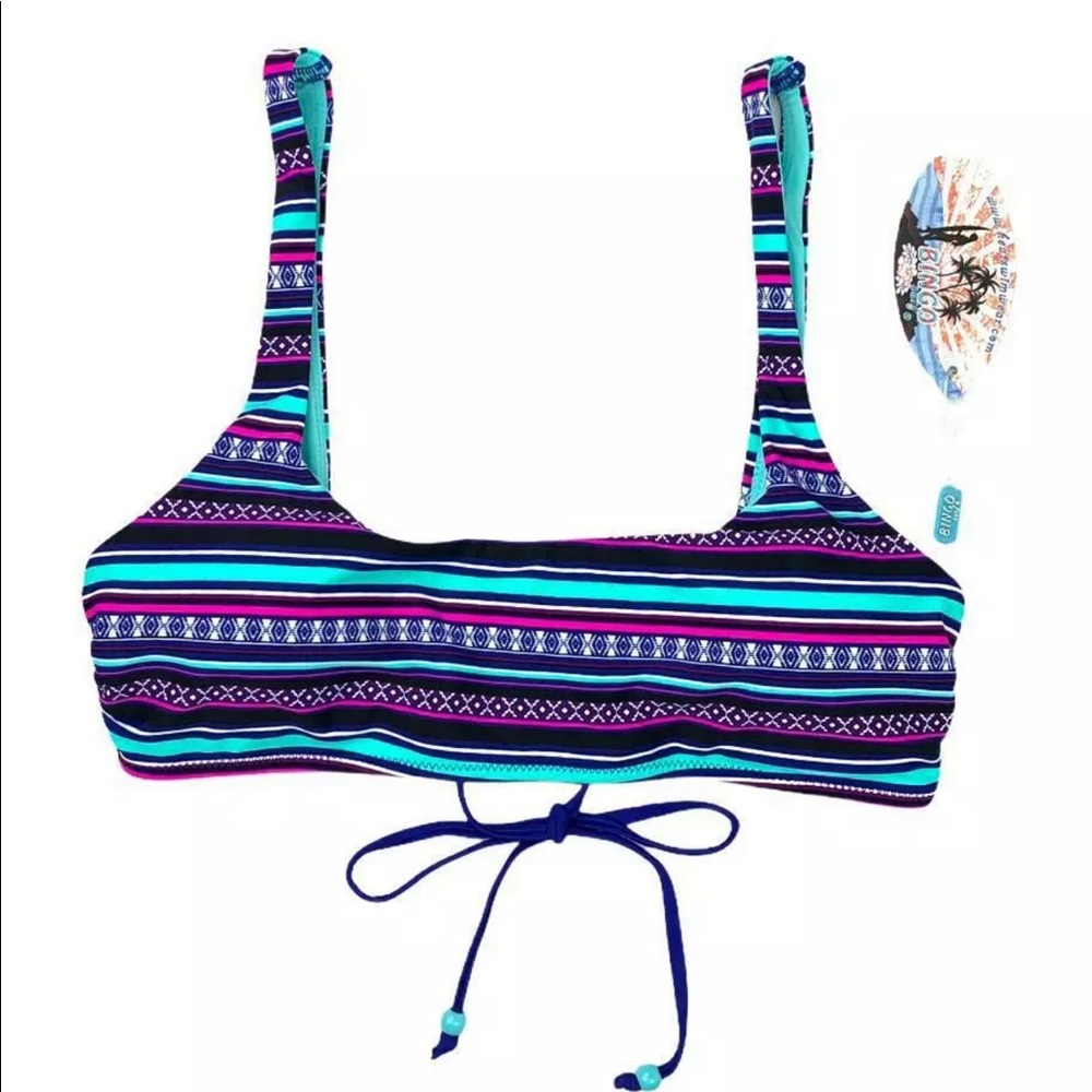Bingo Surf Two Piece Swimsuit Size Medium